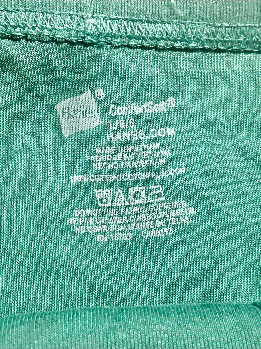 Hanes Briefs 3 Pack - Green & Gray Comfortable Cotton Briefs - Picture 6 of 6